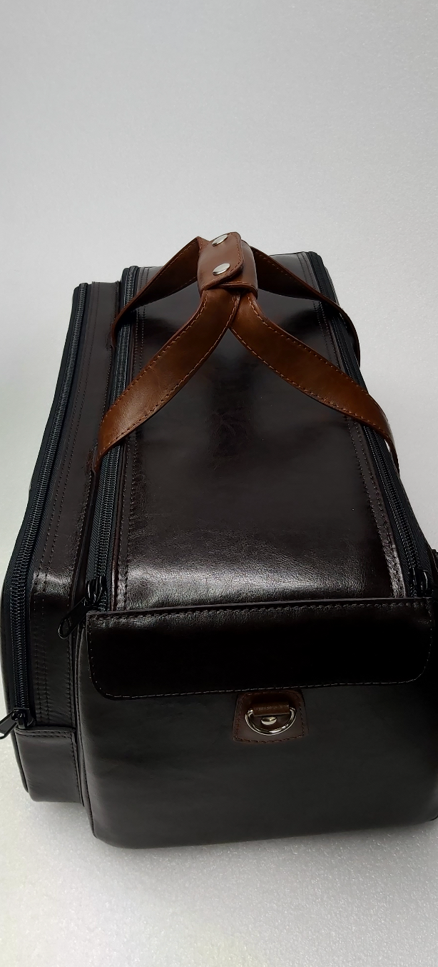Stencel The Ultimate Triple Protection: The Classic Italian Leather Triple Trumpet Case